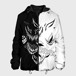 Куртка с капюшоном мужская Drain Face ZXC, цвет: 3D-черный