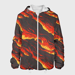 Мужская куртка Потоки лавы в японском стиле