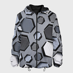 Мужская куртка Металик - разрезы доспех