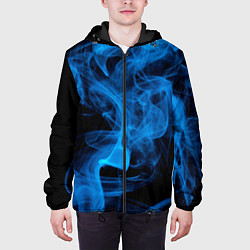 Куртка с капюшоном мужская Neon neiro, цвет: 3D-черный — фото 2