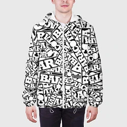 Куртка с капюшоном мужская Baracota Stickers, цвет: 3D-белый — фото 2