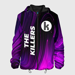 Куртка с капюшоном мужская The Killers violet plasma, цвет: 3D-черный
