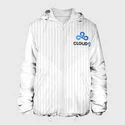 Куртка с капюшоном мужская Cloud9 white, цвет: 3D-белый