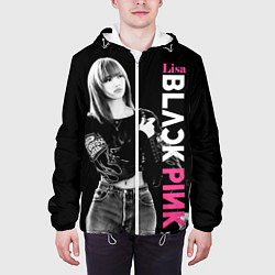 Куртка с капюшоном мужская Blackpink Beautiful Lisa, цвет: 3D-белый — фото 2