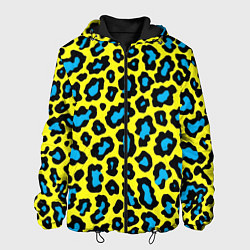 Мужская куртка Кислотный леопард паттерн