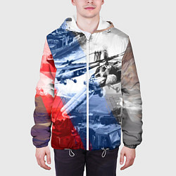 Куртка с капюшоном мужская Армия РФ, цвет: 3D-белый — фото 2