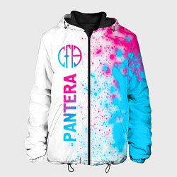 Мужская куртка Pantera neon gradient style: по-вертикали