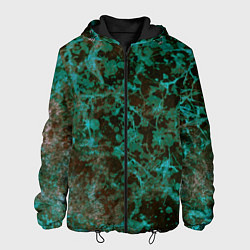 Мужская куртка Абстракция - водоросли