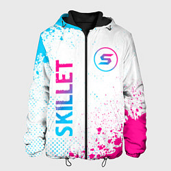 Мужская куртка Skillet neon gradient style вертикально