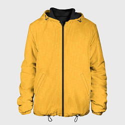 Мужская куртка Жёлтый однотонный текстура