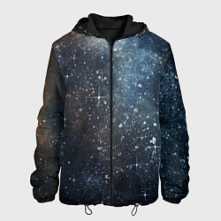 Мужская куртка Темное космическое звездное небо