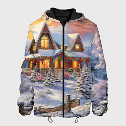 Мужская куртка Звездная полночь подарков