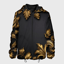 Мужская куртка Золотые объемные листья