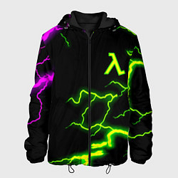 Куртка с капюшоном мужская Half life atom strom, цвет: 3D-черный