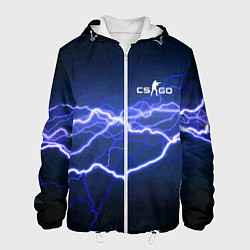 Куртка с капюшоном мужская Counter Strike - lightning, цвет: 3D-белый