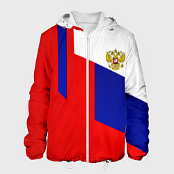 Мужская куртка Россия геометрия спортивная