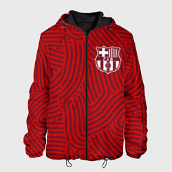 Куртка с капюшоном мужская Barcelona отпечатки, цвет: 3D-черный