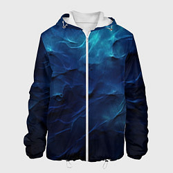 Мужская куртка Абстрактные волны глубины