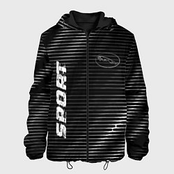 Куртка с капюшоном мужская Jaguar sport metal, цвет: 3D-черный