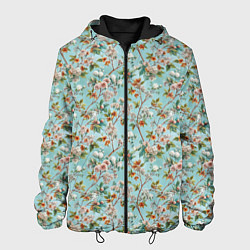 Мужская куртка Паттерн цветочный из сирени