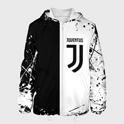 Мужская куртка Juventus краски текстура спорт