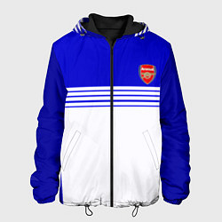 Куртка с капюшоном мужская Arsenal fc sport geometry, цвет: 3D-черный