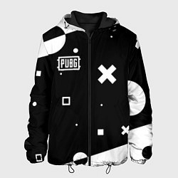 Куртка с капюшоном мужская PUBG game pattern, цвет: 3D-черный