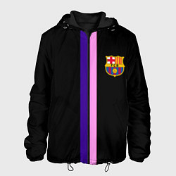 Куртка с капюшоном мужская Barcelona line, цвет: 3D-черный