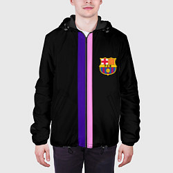Куртка с капюшоном мужская Barcelona line, цвет: 3D-черный — фото 2