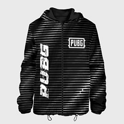 Куртка с капюшоном мужская PUBG metal game lines, цвет: 3D-черный
