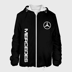 Мужская куртка Mercedes benz logo white auto