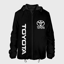 Мужская куртка Toyota logo white steel