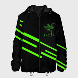 Мужская куртка Razer line green