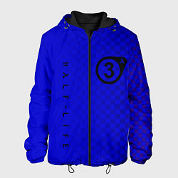 Куртка с капюшоном мужская Half life 3 logo games, цвет: 3D-черный
