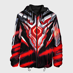 Мужская куртка Абстрактная красная руна