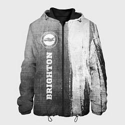 Мужская куртка Brighton - grey gradient по-вертикали