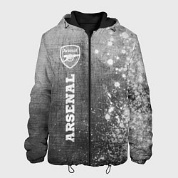 Мужская куртка Arsenal - grey gradient по-вертикали