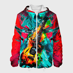Мужская куртка Электрогитара в красках