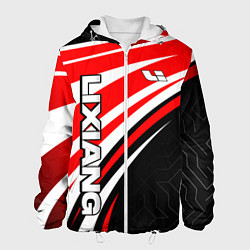 Куртка с капюшоном мужская Lixiang- red sport uniform, цвет: 3D-белый