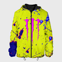 Мужская куртка Monster energy краски