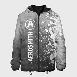 Мужская куртка Aerosmith - grey gradient по-вертикали
