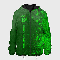 Мужская куртка Galatasaray - green gradient по-вертикали
