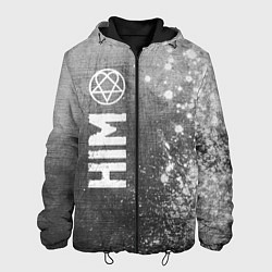 Мужская куртка HIM - grey gradient по-вертикали