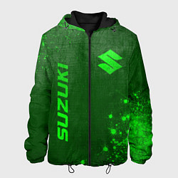 Мужская куртка Suzuki - green gradient вертикально
