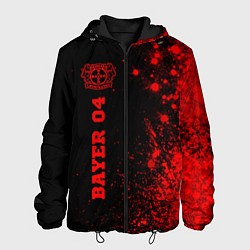 Мужская куртка Bayer 04 - red gradient по-вертикали
