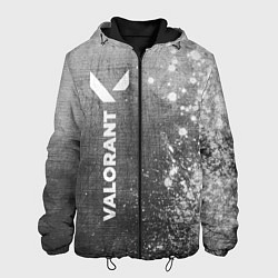 Мужская куртка Valorant - grey gradient по-вертикали
