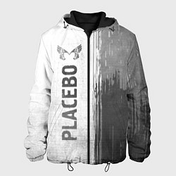 Мужская куртка Placebo - white gradient по-вертикали