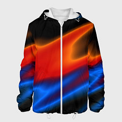 Куртка с капюшоном мужская Multicoloured, цвет: 3D-белый