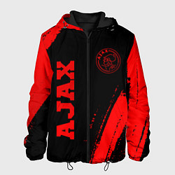 Мужская куртка Ajax - red gradient вертикально