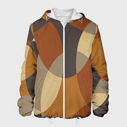 Мужская куртка Графические цветные текстуры и паттерны